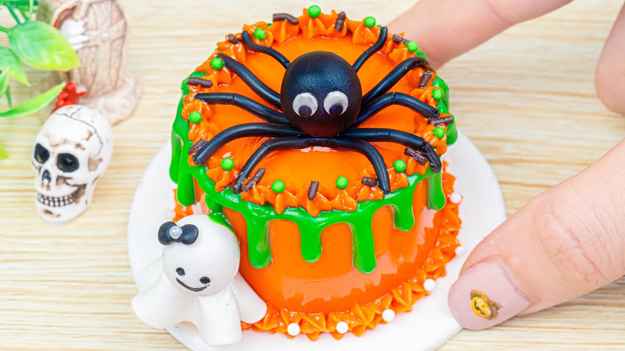 Miniature Chocolate Cake Decorating For Halloween | 1000+ Miniature Chocolate Cake By Yummy Bakery