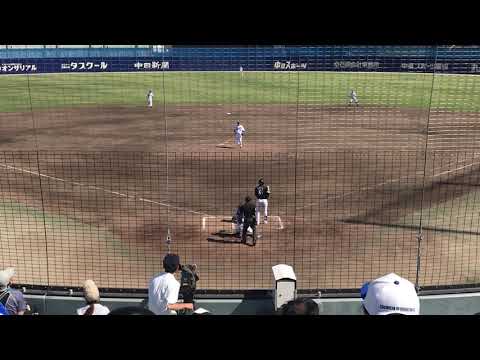 中日 祖父江  対ソフトバンクコラス 2019.5.23