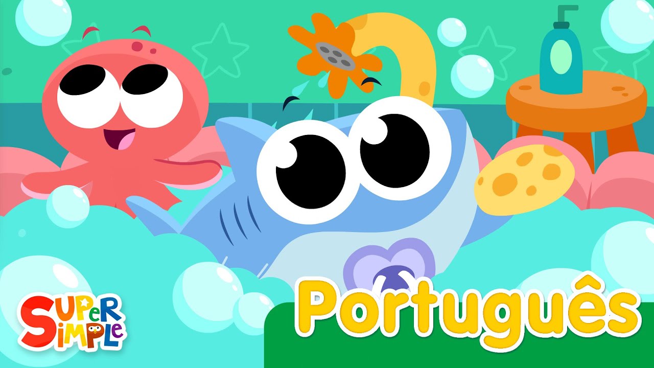 O Bebê No Banho | Canções Infantis | Super Simple Português - YouTube