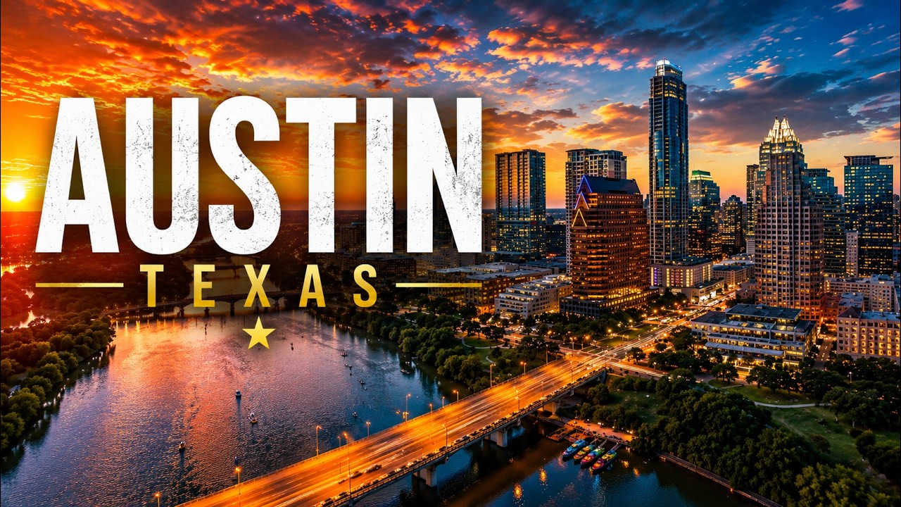 Austin, Texas from Above 🇺🇸 | Cinematic 4K Drone Film