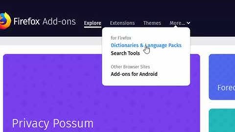 How to Enable a Spell Checker in Firefox