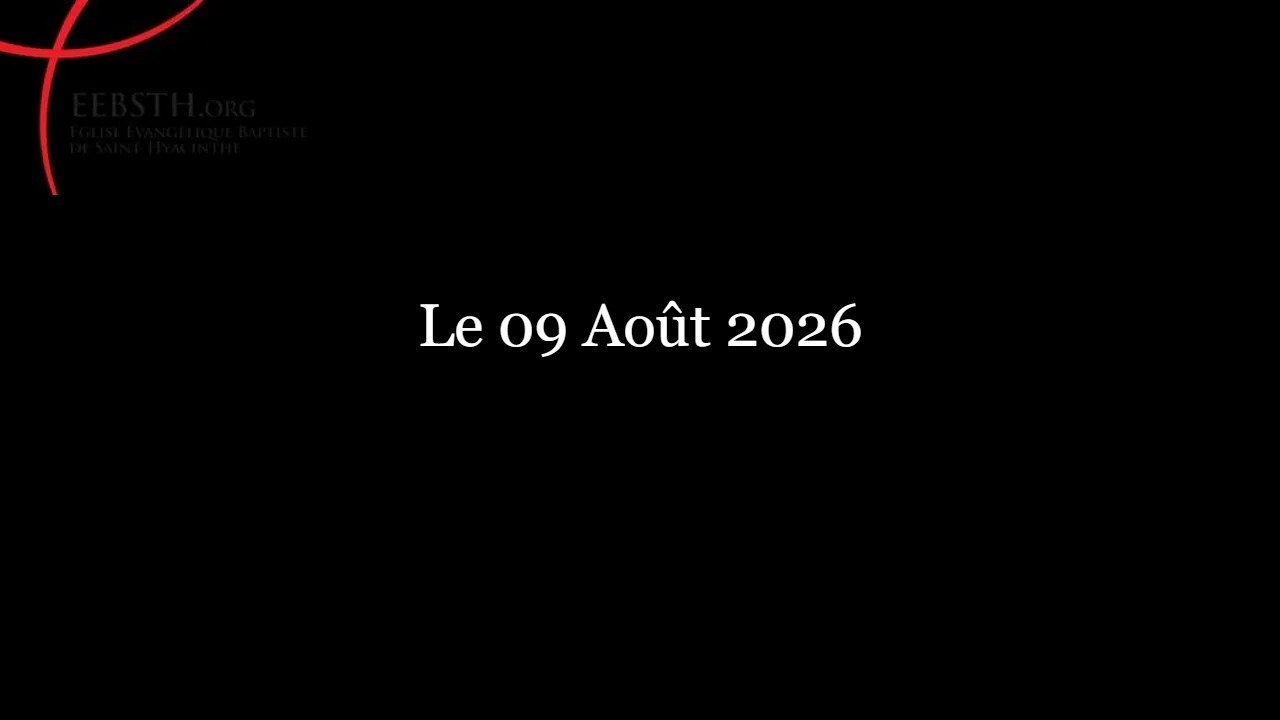 Célébration 09 Aout 2026