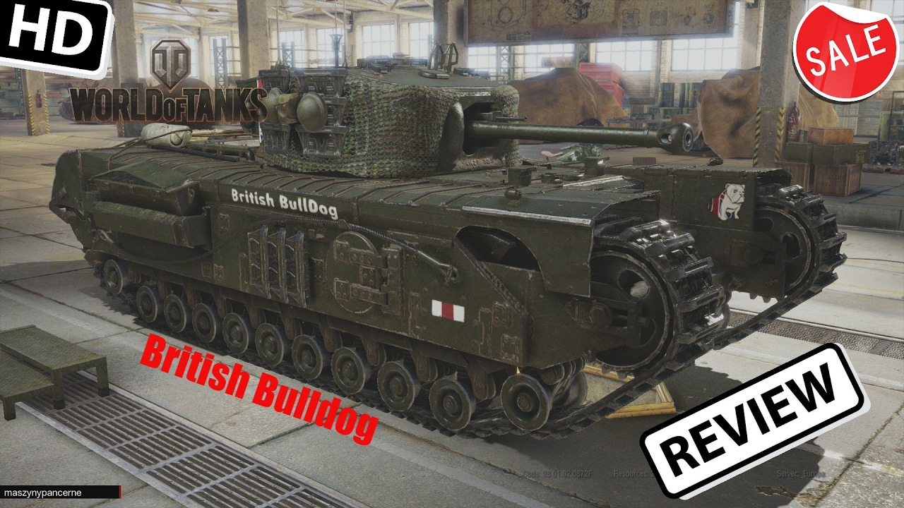 WORLD OF TANKS BRITISH BULLDOG REVIEW - YouTube