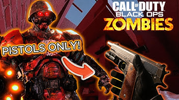 I Tried A Pistol-Only Challenge In a Custom Zombies
