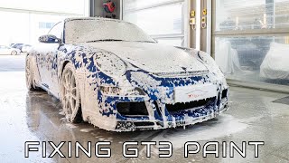 Fixing This Porsche GT3's Paint - Level 3 Correction Detail by Topaz Detailing 31,446 views 1 year ago 12 minutes, 21 seconds