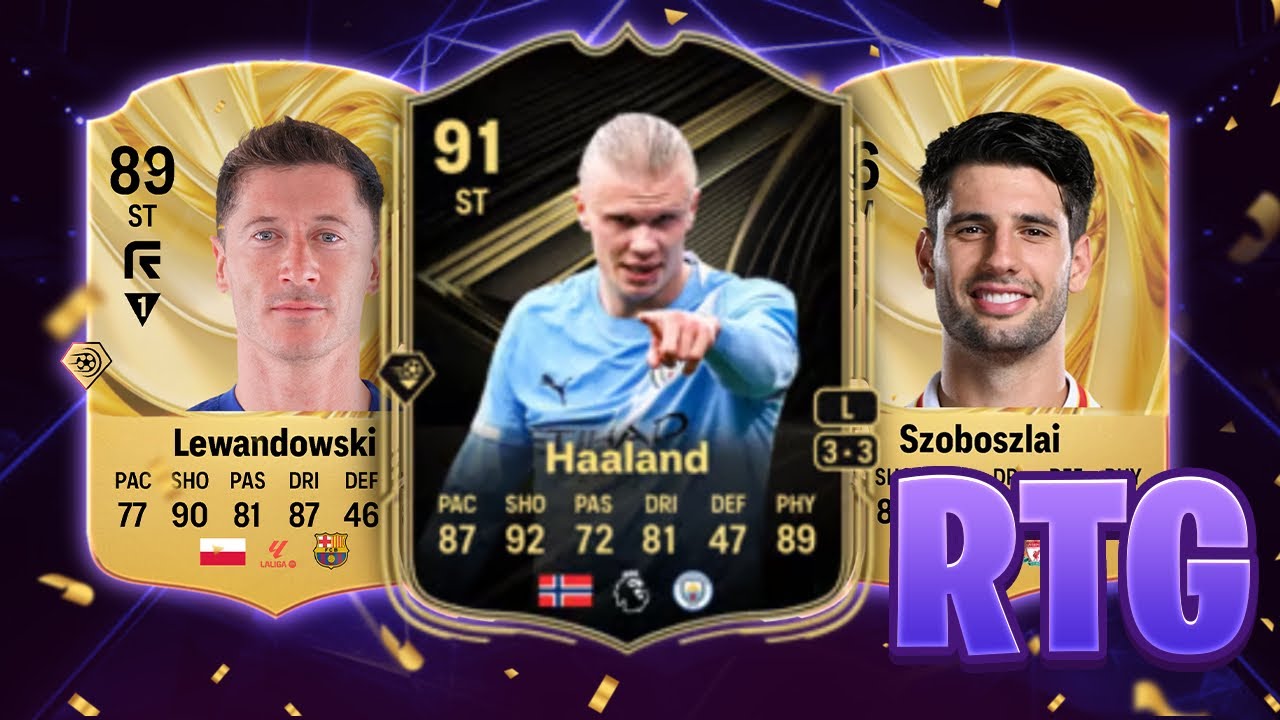 В 6-м эпизоде ​​Haaland RTG мне выпала золотая карта с наивысшим рейтингом (91+).