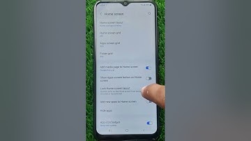 How to Lock Home Screen Layout on Samsung Galaxy Phones #shorts