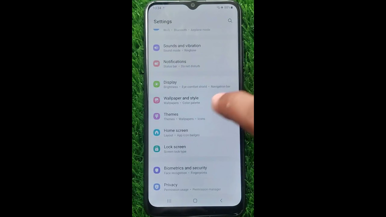 How To Lock Home Screen Layout On Samsung Galaxy Phones Shorts