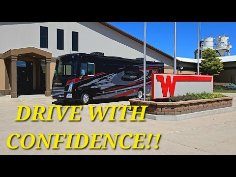 Winnebago's New Driver Confidence Package Standard Features In All of Their Class A Gas RV's