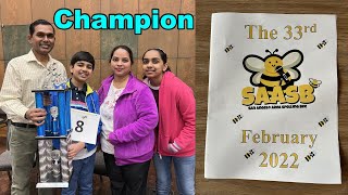 CHAMPION | Scripps Regional Spelling Bee | 2022