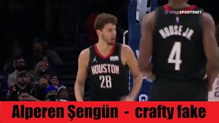 Alperen Şengün - Crafty Fake Pass