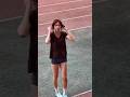Her Speed &amp; Form is Insane! 🔥 Cutest Hurdler You've Ever Seen #shorts