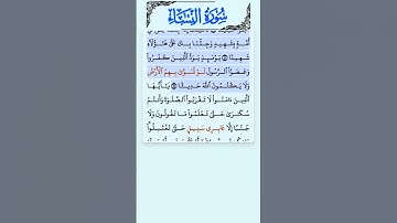 سورة النساء  الاية 40-42 فارس عباد قرآن 260