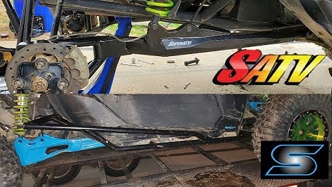 Discussing tree kickers and Installing super ATV trailing arms on the CAN-AM Maverick X3 XRC