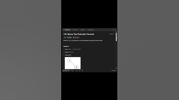 Binary Tree Postorder Traversal | LeetCode #145 #leetcode #python #coding #programming #shorts