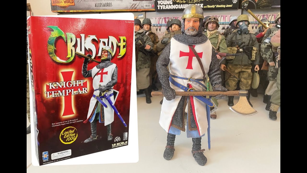 IGNITE ローマ兵 1/6 ローマ 兵士 中世 騎士 盾 ローマ軍 1/6 figure Ignite Crusades Knights Templar Review - YouTube