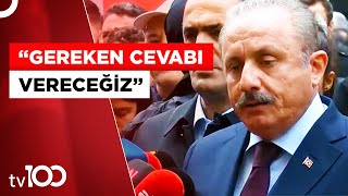 TBMM Başkanı Şentop Taksim'deki Patlama Hakkında Açıklama Yaptı | | Tv100 Haber