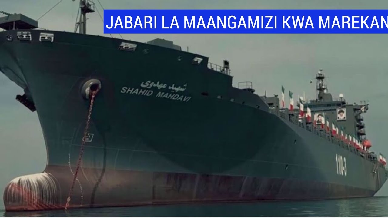 IRAN WAONYESHA MELI NYINGINE HATARI YA KUSHAMBULIA MELI ZA MAREKANI