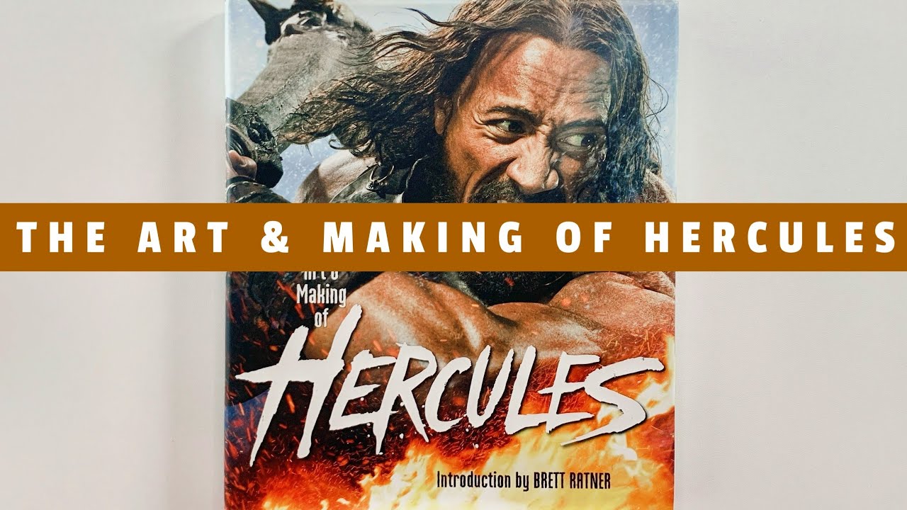 The Art & Making of Hercules (flip through) Artbook - YouTube