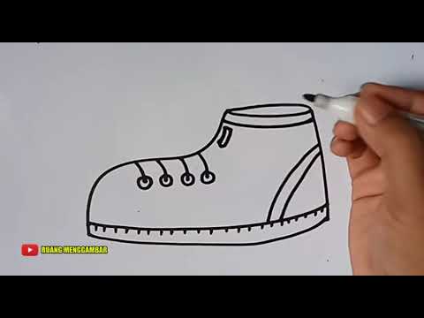 Video: Cara Menggambar Sepatu