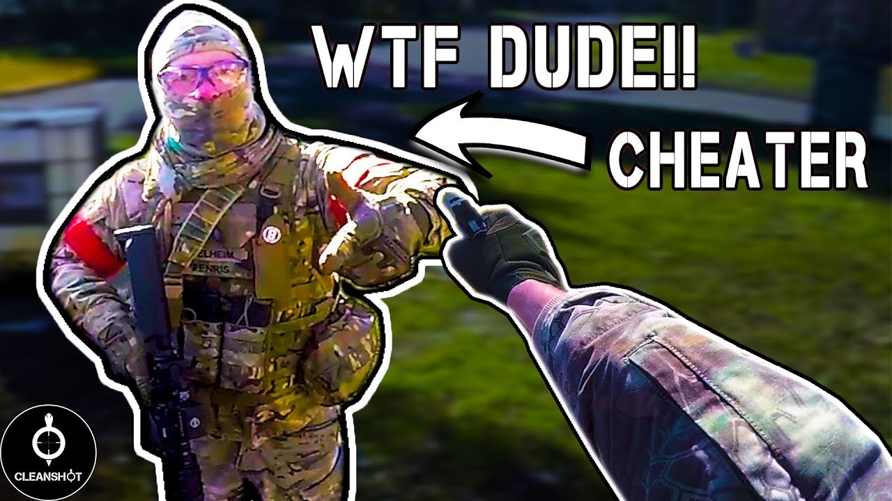 Airsoft CHEATER calls me A CHEATER! (Argument) YouTube