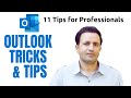 Top 11 Outlook Tips & Tricks for Professional in 2021 Part -1 | Advance Features