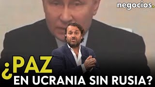 No es posible lanzar un proceso de paz en Ucrania sin Rusia: la advertencia del gobierno de Suiza