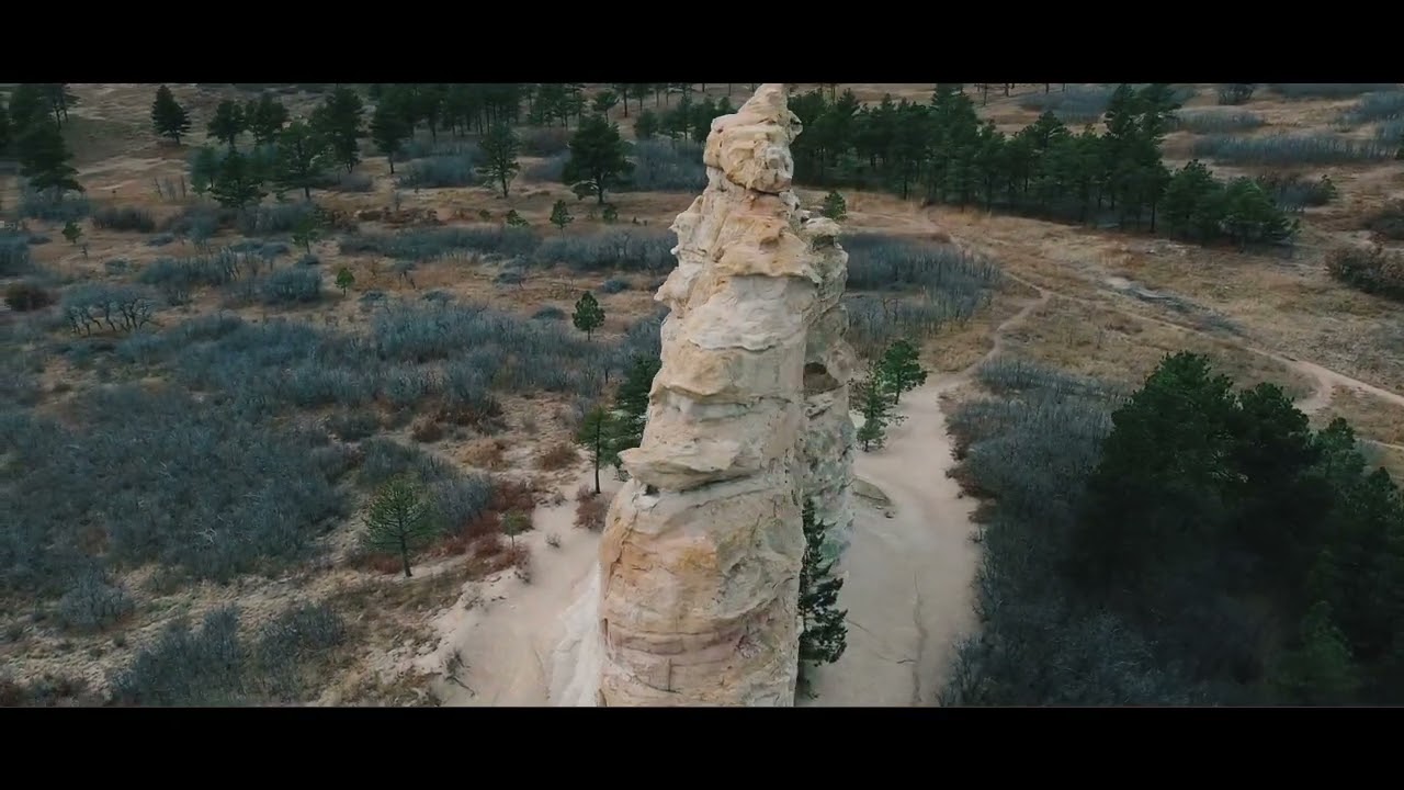 Monument Rock drone