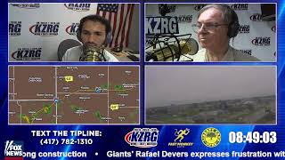 It's the KZRG Morning Newswatch!