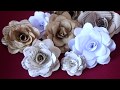 Rosas de papel fáciles de hacer estilo vintage - Manualidades - DIY