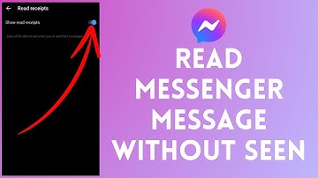 How to Read Messenger Message without Seen 2024 | Enable Read Receipts on FB Messenger