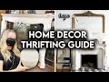 THRIFT SHOP WITH ME 2021 | HOME DECOR + FURNITURE ON A BUDGET