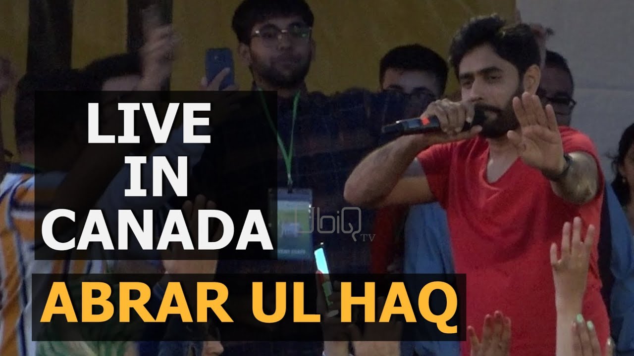 Abrar-ul-Haq Live in Vancouver || Canada || Ubiq TV