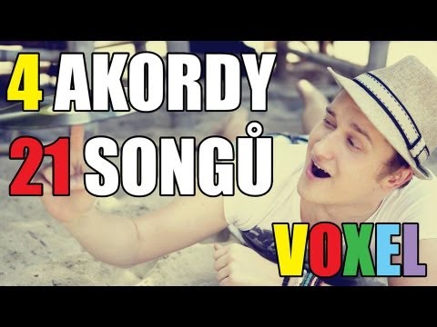 VOXEL - 4 akordy, 21 songů (CZ + SK)