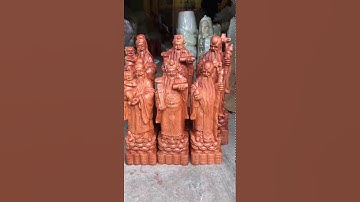 Tượng Gỗ Tam Đa Phúc Lộc Thọ