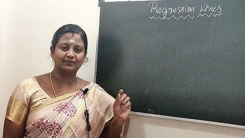 Regression in Tamil