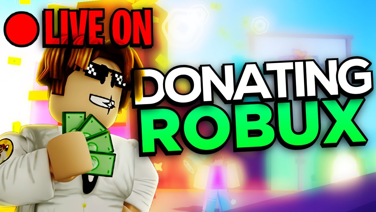 🔴Live🔴 ACTUALLY giving away robux! 💸