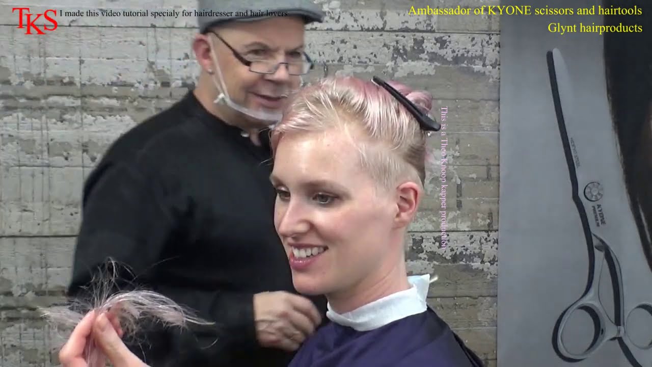 Emmy will have a Asymmetric TWIST-OVER Bob hairstyle in new colors! TKS tutorial video