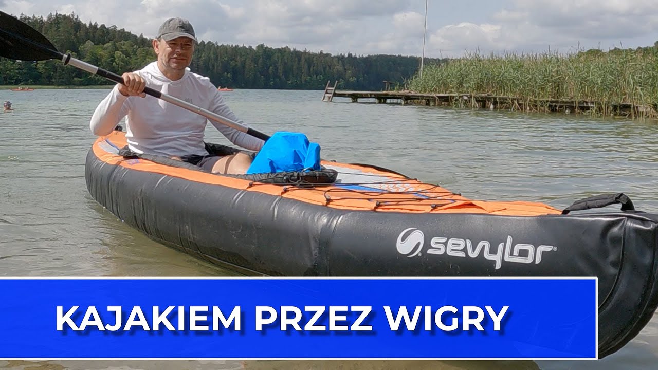🇵🇱 Kajakiem przez jezioro Wigry (Vlog124)