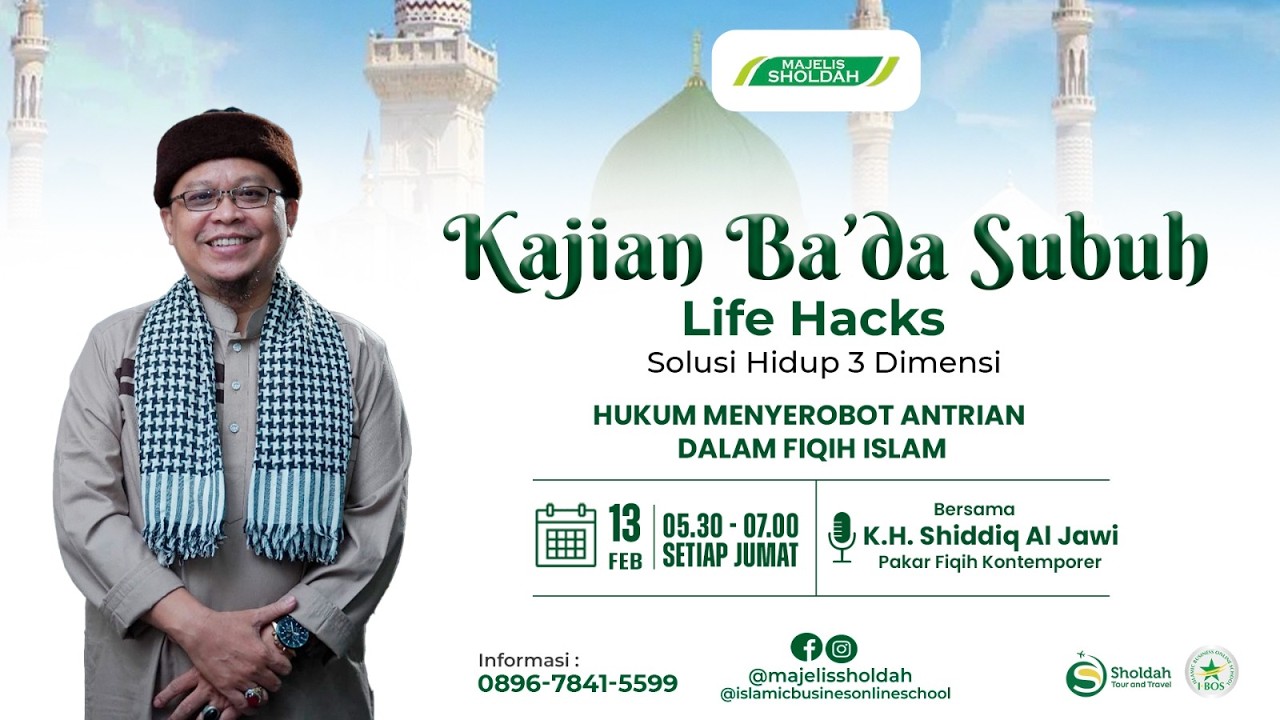 HUKUM MENYEROBOT ANTRIAN DALAM FIQIH ISLAM - USJ