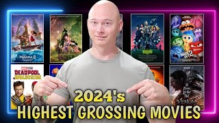 Top 10 HIGHEST Grossing Movies of 2024