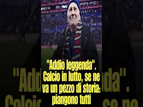 Video Addio Leggenda del Calcio! Il Mondo del Pallone in Lacrime