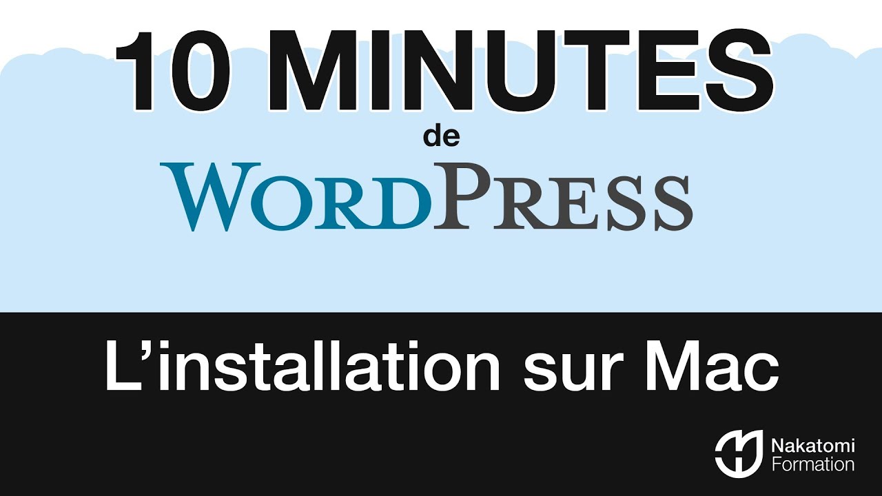 comment installer wordpress sur mac