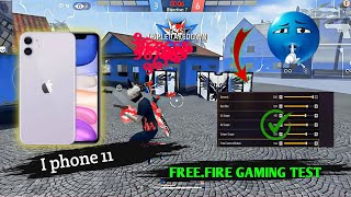 iPhone 11 Free Fire Gaming Test 🔥 Smooth Gameplay + FPS Test | Ultra Graphics#freefire #gaming 