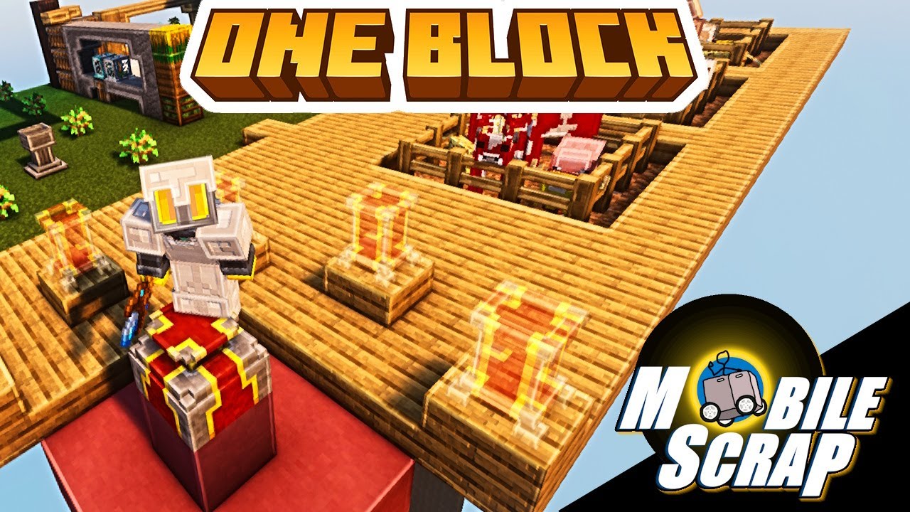 Surviving on ONE BLOCK | #2 | #minecraft - YouTube