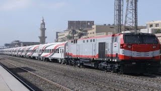 السكه الحديد تبدأ وقف وصول قطارات خط المناشي في محطة مصر