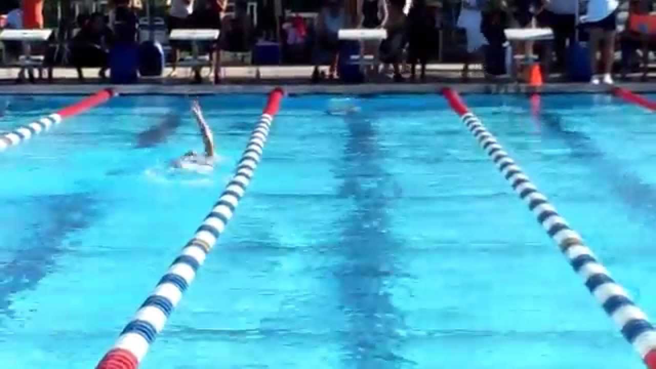 Bethany swimming a 200 IM YouTube