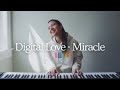 Daft punk x madeon  digital miracle love  keudae piano mashup with sheet music