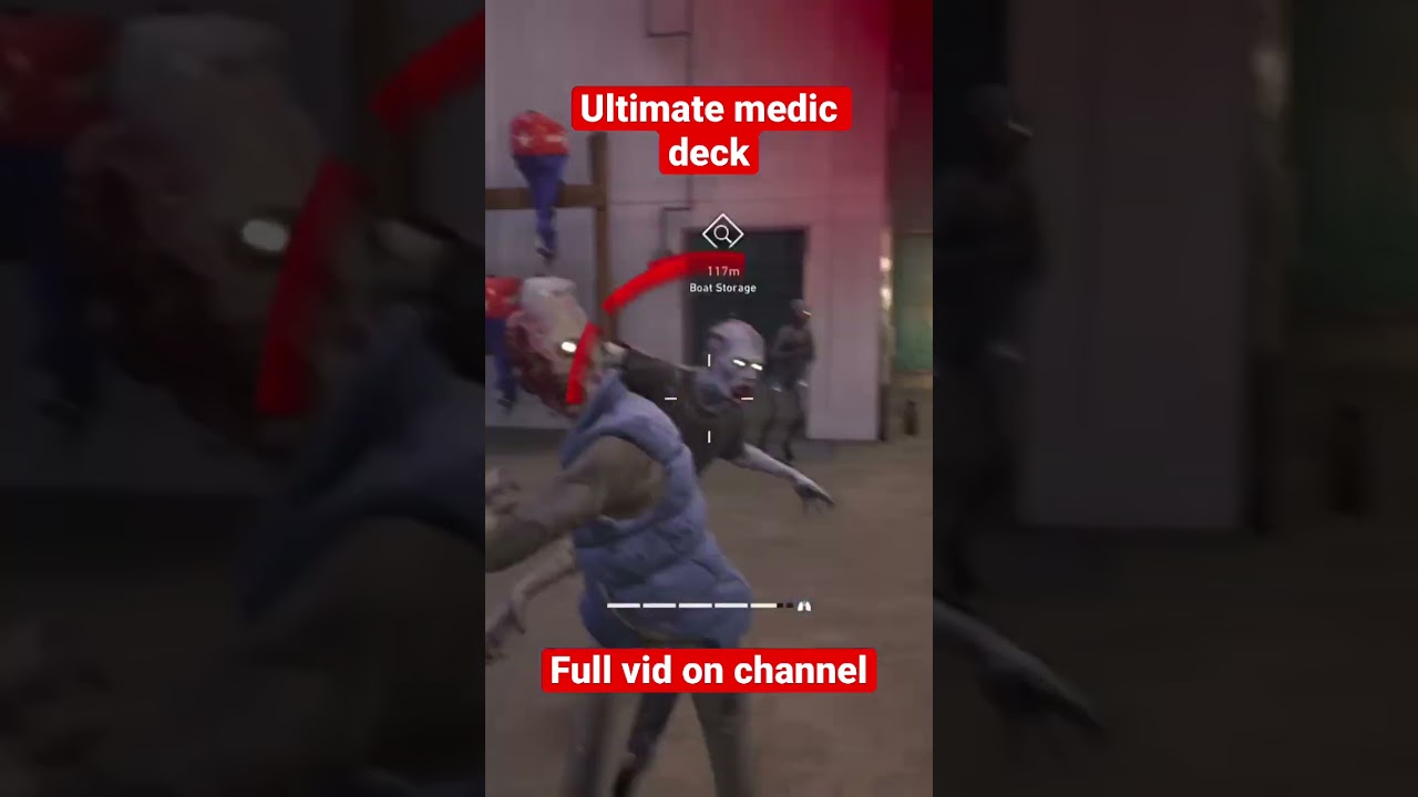 Unlimited health in Back 4 Blood |  Medic build