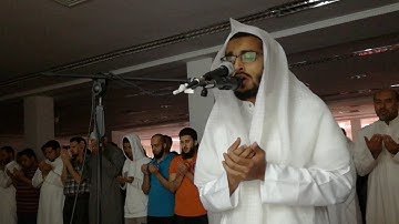 القارئ عمر الجهني من ركعة الوتر دعاء مؤثر لليله 25/رمضان /1438ھ